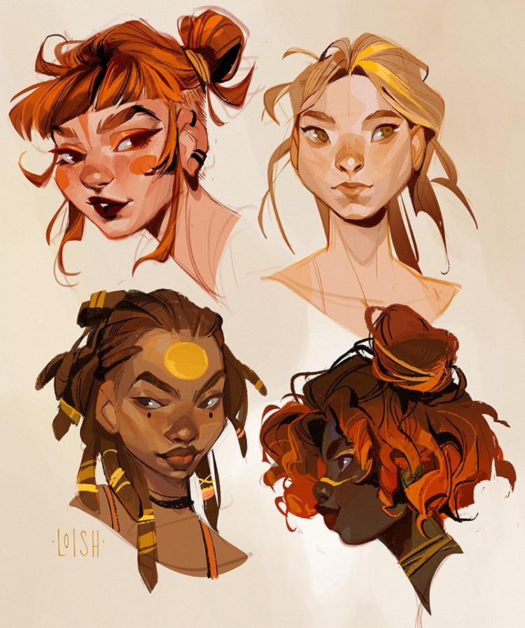 yellow sketches