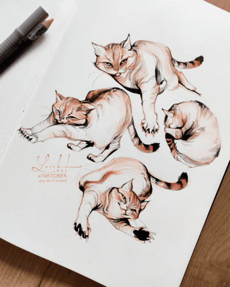 inktober 2018 // animals