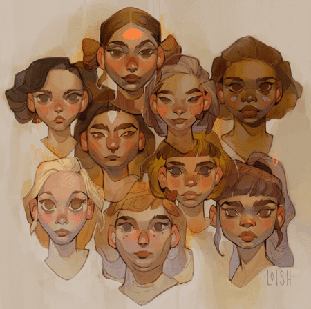 faces