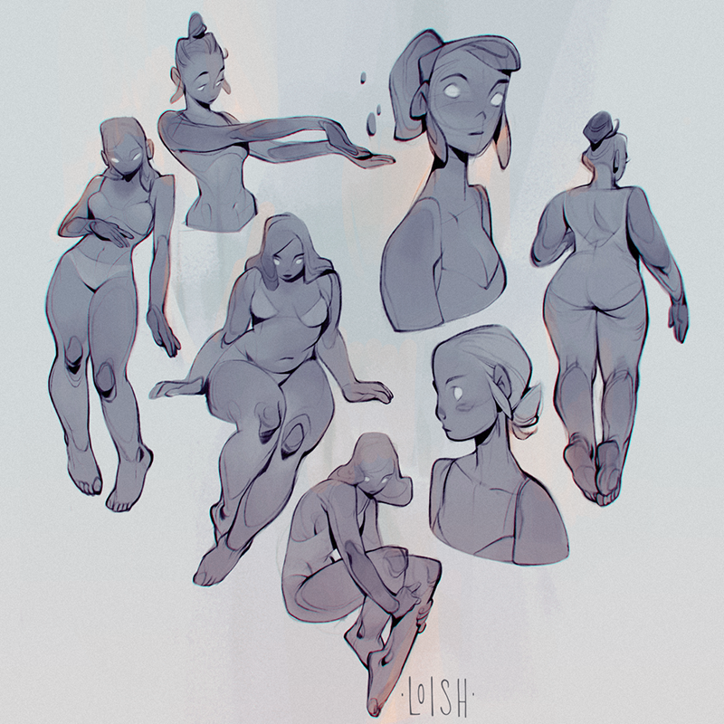 poses