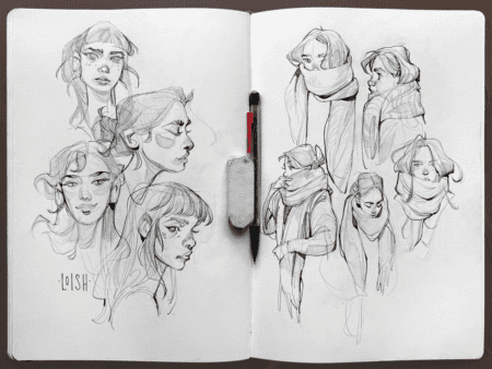 October sketches