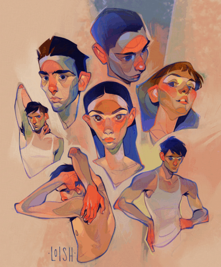 schiele studies